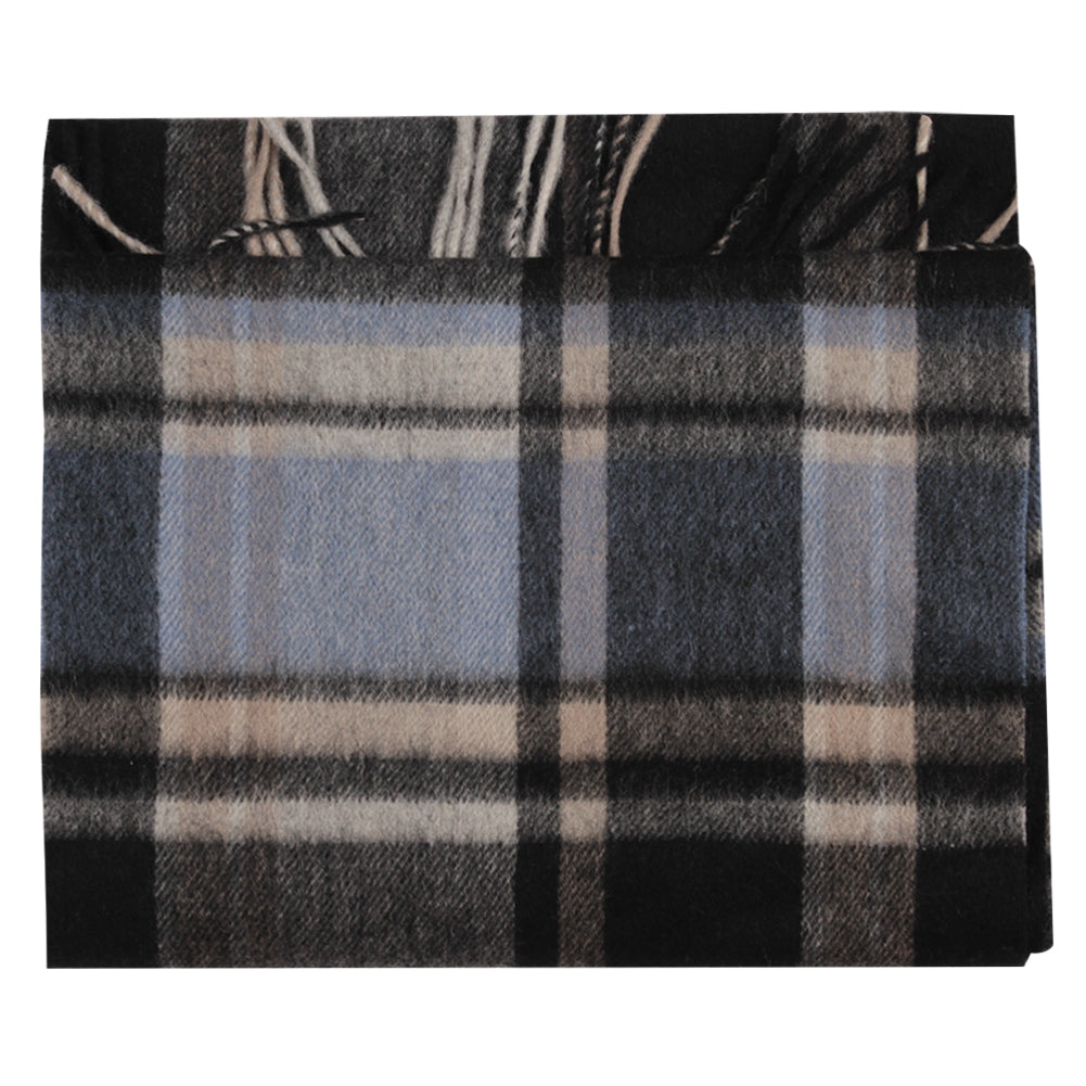 Temminc #1017305 Women/Men Wool Plaid Winter Fashion Scarf ,70.9x11.8in