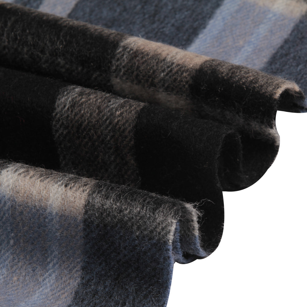 Temminc #1017305 Women/Men Wool Plaid Winter Fashion Scarf ,70.9x11.8in