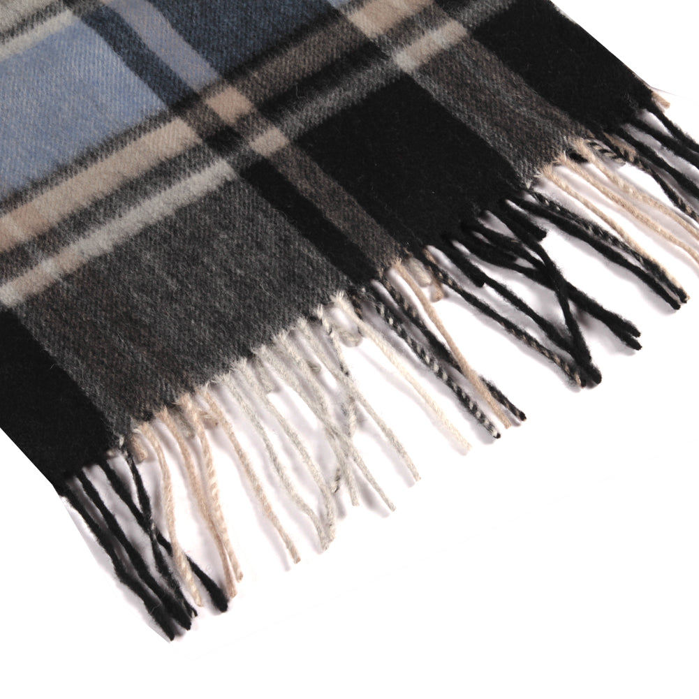 Temminc #1017305 Women/Men Wool Plaid Winter Fashion Scarf ,70.9x11.8in