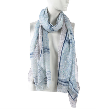 1095501 Women's Fashion Traveling Summer Scarf,Lightweight Head Wrap Neck Scarf