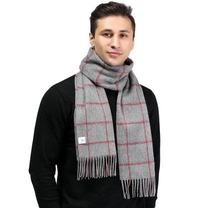 #1136125 Women/Men Cashmere Solid Plaid Winter Fashion Scarf ,70.9x11.8in