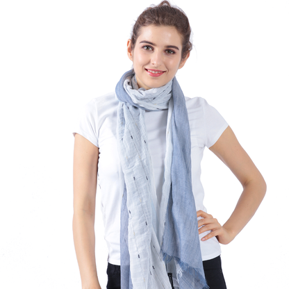 1184-01 Women's Fashion Traveling Summer Scarf,Lightweight Head Wrap Neck Scarf