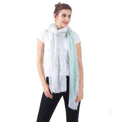 1184-03 Women's Fashion Traveling Summer Scarf,Lightweight Head Wrap Neck Scarf