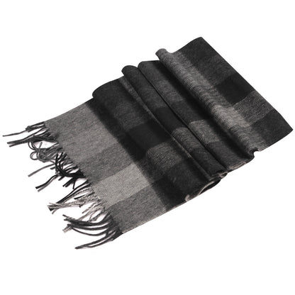 Temminc #1017321 Women/Men Wool Plaid Winter Fashion Scarf ,70.9x11.8in