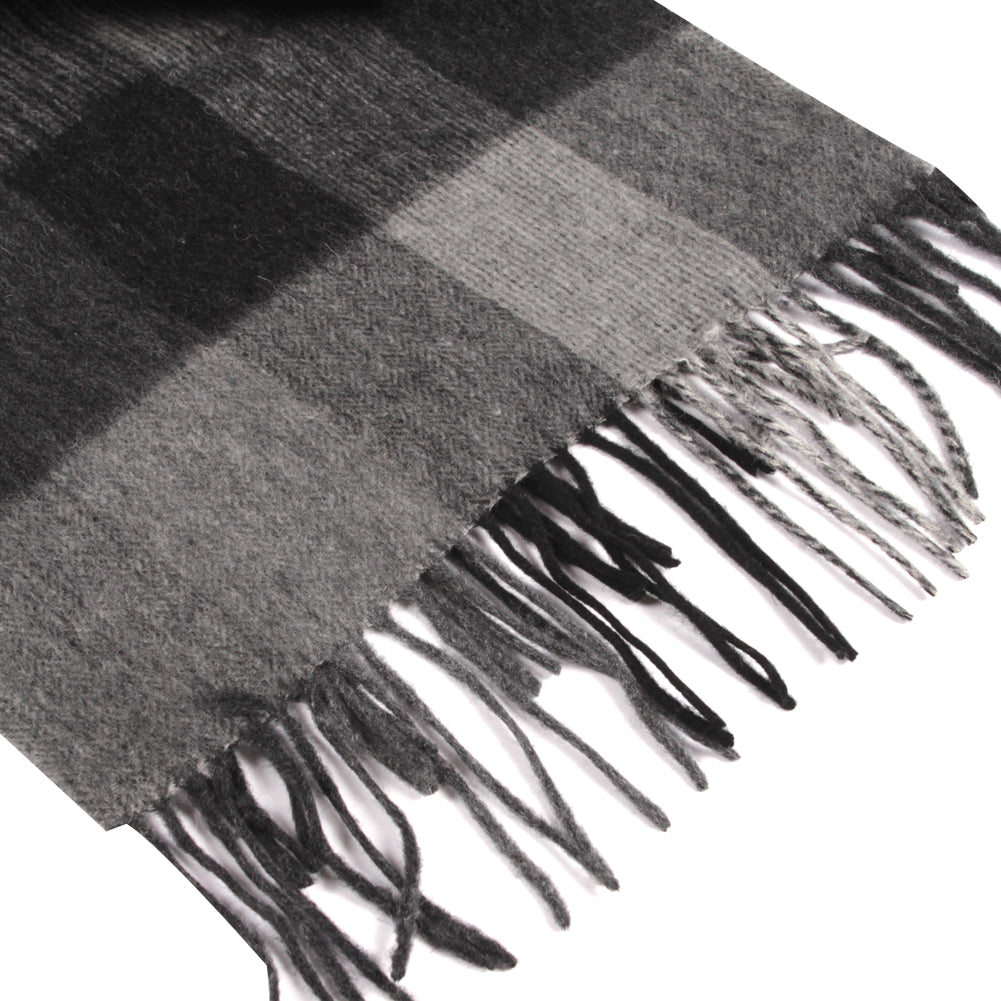 Temminc #1017321 Women/Men Wool Plaid Winter Fashion Scarf ,70.9x11.8in