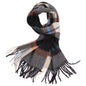 Temminc #1017316 Women/Men Wool Plaid Winter Fashion Scarf ,70.9x11.8in