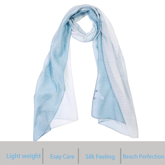 1168-05 Women's Fashion Traveling Summer Scarf,Lightweight Head Wrap Neck Scarf