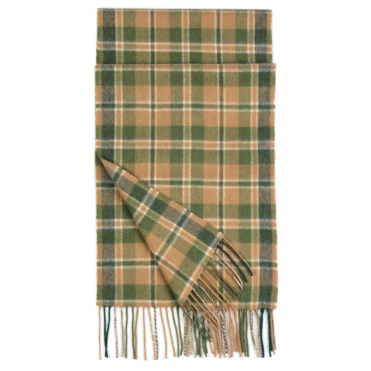 Temminc #1216703 Women/Men Wool Plaid Winter Fashion Scarf ,70.9x11.8in