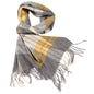 Temminc #1216106 Women/Men Wool Plaid Winter Fashion Scarf ,70.9x11.8in