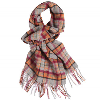 Temminc #12161-04 Women/Men Wool Plaid Winter Fashion Scarf ,70.9x11.8in