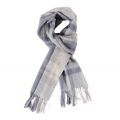 Temminc #1216107 Women/Men Wool Plaid Winter Fashion Scarf ,70.9x11.8in