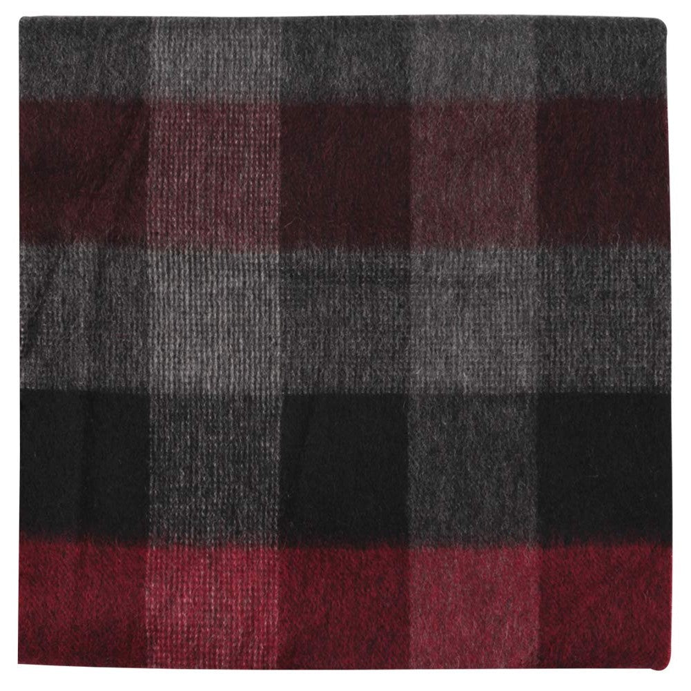 Temminc #1017314 Women/Men Wool Plaid Winter Fashion Scarf ,70.9x11.8in